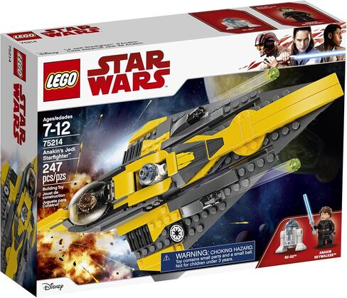 LEGO Star Wars: The Clone Wars Anakin's Jedi Starfighter 75214 Building Kit (247 Pieces) in Saudi Arabia