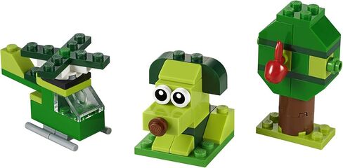 LEGO Classic Creative Green Bricks 11007 Starter Set Building Kit with Bricks and Pieces to Inspire Imaginative Play (60 Pieces) in Saudi Arabia