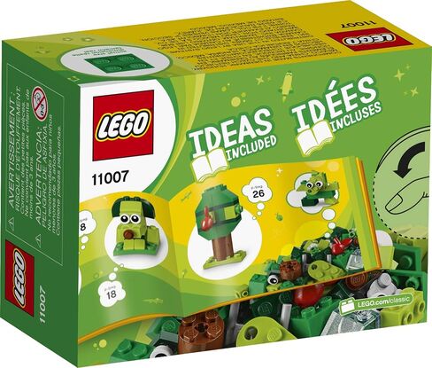 LEGO Classic Creative Green Bricks 11007 Starter Set Building Kit with Bricks and Pieces to Inspire Imaginative Play (60 Pieces) in Saudi Arabia