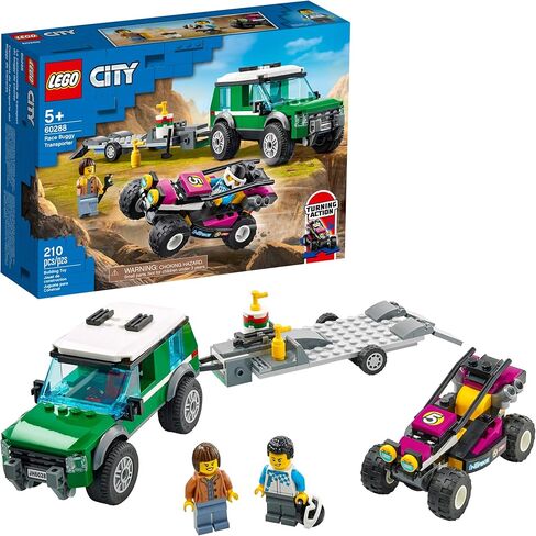 LEGO City Race Buggy Transporter 60288 Building Kit; Fun Toy for Kids, New 2021 (210 Pieces) in Saudi Arabia