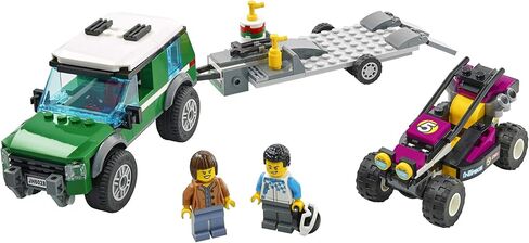 LEGO City Race Buggy Transporter 60288 Building Kit; Fun Toy for Kids, New 2021 (210 Pieces) in Saudi Arabia