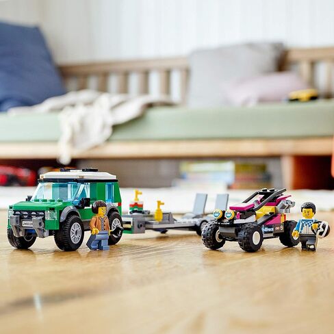 LEGO City Race Buggy Transporter 60288 Building Kit; Fun Toy for Kids, New 2021 (210 Pieces) in Saudi Arabia