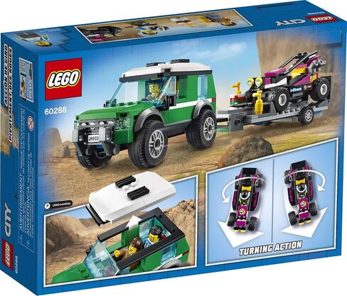 LEGO City Race Buggy Transporter 60288 Building Kit; Fun Toy for Kids, New 2021 (210 Pieces) in Saudi Arabia