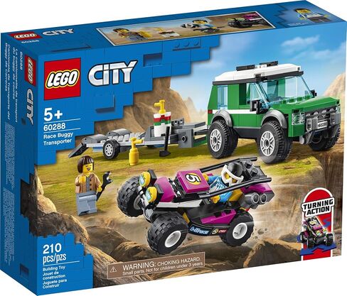 LEGO City Race Buggy Transporter 60288 Building Kit; Fun Toy for Kids, New 2021 (210 Pieces) in Saudi Arabia