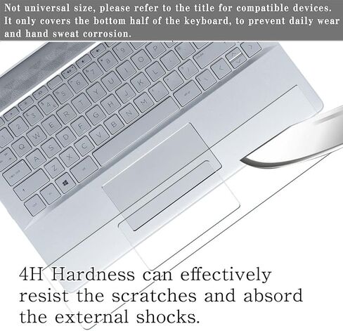 Puccy 2 Pack Keyboard TouchPad Film Protector, compatible with DELL XPS 13 9300 13.4" TPU Trackpad Guard Cover Skin (Not Tempered Glass Screen Protectors) in Saudi Arabia