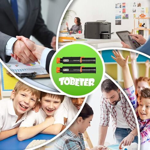 خرطوشة حبر متوافقة مع ToBeter 143A بديلة لطابعة HP 143A W1143AD 143AD W1143A لطابعة HP Neverstop Laser 1001nw MFP 1201n 1202nw (2 أسود) in Kuwait