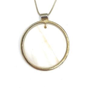 Cookie Lee Mother of Pearl Pendant Necklace (B13) 13305 in Kuwait