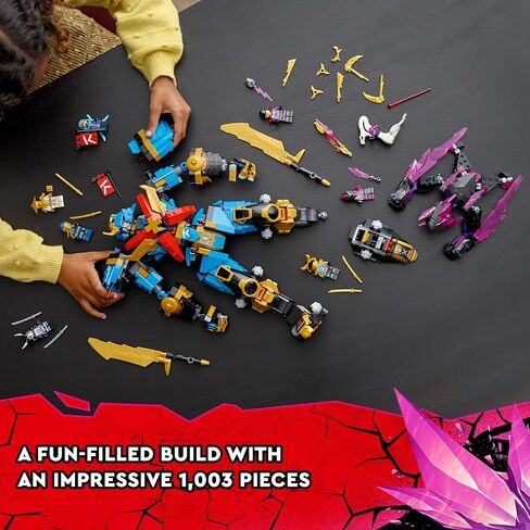 LEGO NINJAGO NYA’s Samurai X MECH 71775 Ninja Building Toy Set for Boys, Girls, and Kids Ages 10+ (1,003 Pieces) in Kuwait