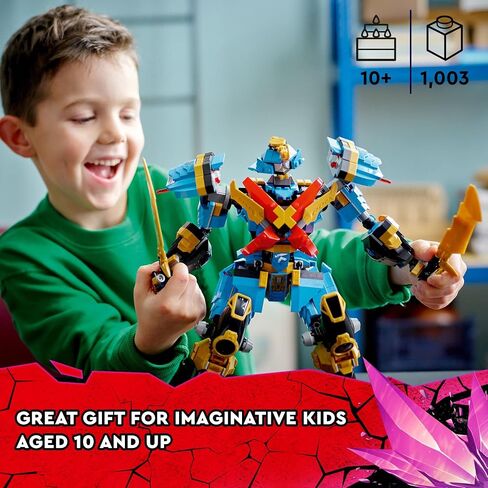 LEGO NINJAGO NYA’s Samurai X MECH 71775 Ninja Building Toy Set for Boys, Girls, and Kids Ages 10+ (1,003 Pieces) in Kuwait