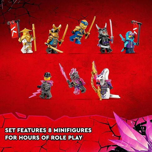 LEGO NINJAGO NYA’s Samurai X MECH 71775 Ninja Building Toy Set for Boys, Girls, and Kids Ages 10+ (1,003 Pieces) in Kuwait