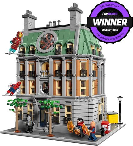 LEGO Marvel Sanctum Sanctorum 76218, 3-Story Modular Building Set, Avengers Movie Collectible, 9 Minifigures Including Doctor Strange, Wong, Spider-Man, Iron Man and The Scarlet Witch in Saudi Arabia