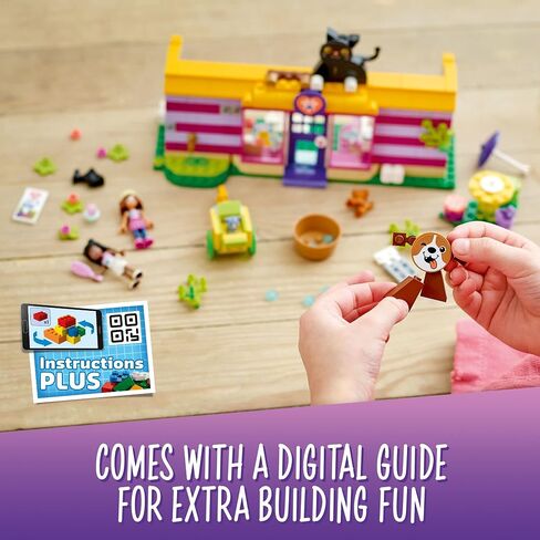 LEGO Friends Pet Adoption Café 41699 Building Toy Set for Kids, Girls, and Boys Ages 6+ (292 Pieces) in Saudi Arabia
