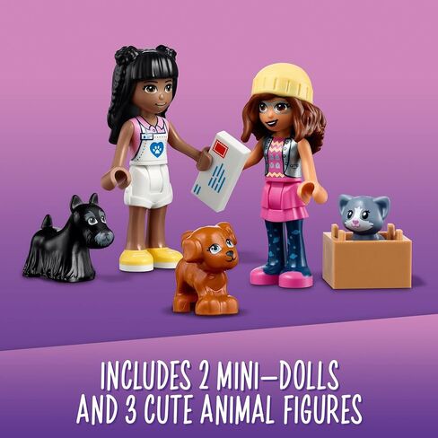 LEGO Friends Pet Adoption Café 41699 Building Toy Set for Kids, Girls, and Boys Ages 6+ (292 Pieces) in Saudi Arabia