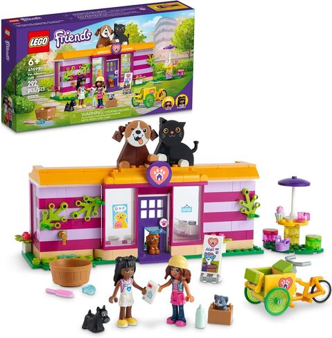 LEGO Friends Pet Adoption Café 41699 Building Toy Set for Kids, Girls, and Boys Ages 6+ (292 Pieces) in Saudi Arabia