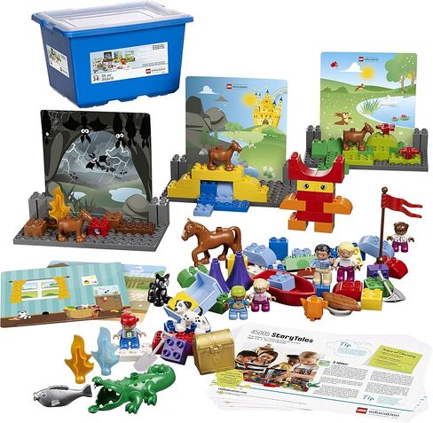 LEGO StoryTales DUPLO Brick Set 45005, Language Development Educational Toy for Girls and Boys Ages 3 and up (109 Pieces) in Saudi Arabia