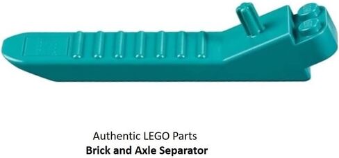 LEGO Classic 630 Building Accessory - Brick and Axel Separator Tool 8 Pack Mixed Color Set (4 Orange and 4 Dark Turquoise) in Saudi Arabia