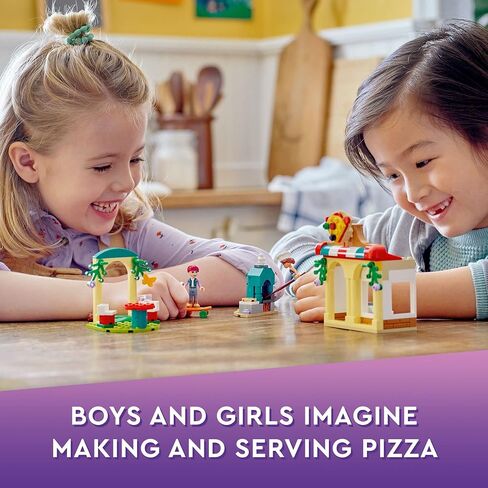 LEGO Friends Heartlake City Pizzeria 41705 Building Toy Set for Kids, Girls, and Boys Ages 5+ (144 Pieces) in Saudi Arabia