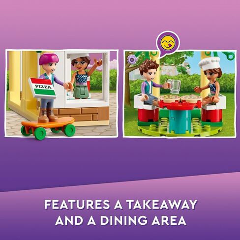 LEGO Friends Heartlake City Pizzeria 41705 Building Toy Set for Kids, Girls, and Boys Ages 5+ (144 Pieces) in Saudi Arabia