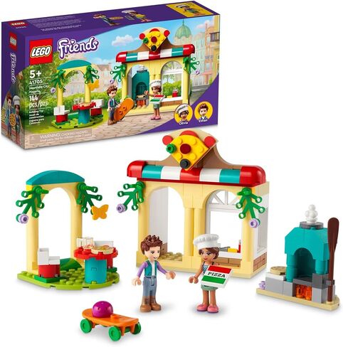 LEGO Friends Heartlake City Pizzeria 41705 Building Toy Set for Kids, Girls, and Boys Ages 5+ (144 Pieces) in Saudi Arabia