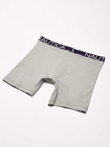 Nautica Men's 3-Pack Classic Underwear Cotton Stretch Boxer Brief in Saudi Arabia