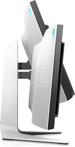 شاشة ألعاب منحنية فائقة الاتساع من Alienware - شاشة WQHD مقاس 38 بوصة، معدل تحديث 144 هرتز، وقت استجابة 1 مللي ثانية، انحناء 2300R، NVIDIA G-SYNC Ultimate، IPS، شاشة VESA HDR 600، USB، أبيض - AW3821DW in Kuwait