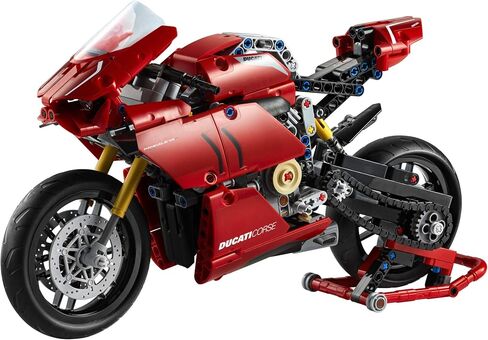 LEGO Technic Ducati Panigale V4 R 42107 Motorcycle Toy Building Kit, Build A Model Motorcycle, Featuring Gearbox and Suspension (646 Pieces), in Saudi Arabia