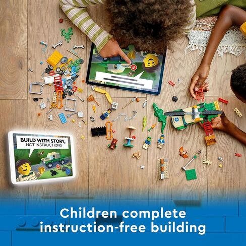 LEGO City Wild Animal Rescue Missions 60353 Interactive Digital Building Toy Set for Kids, Boys, and Girls Ages 6+ (246 Pieces) in Saudi Arabia