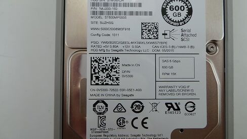 Dell 600GB 15K 2.5" SAS 6Gbs HDD (V5300) in Saudi Arabia
