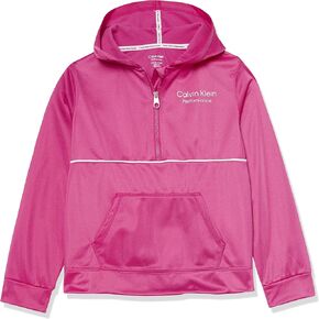 Calvin Klein Girls' Big Performance Sport Hoodie Sweatshirt