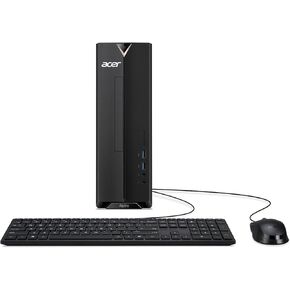 Acer Aspire XC-1660G-UW94 Desktop with 23.8" Full HD Monitor | 10th Gen Intel Core i3-10105 Processor | 8GB DDR4 | 256GB SSD | 8X DVD | Wireless Wi-Fi 6 AX201 | Bluetooth 5.2 | Windows 11 Home