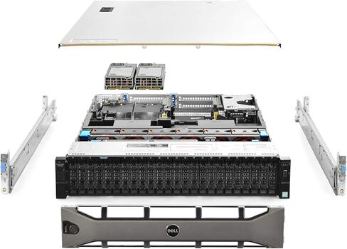 Dell PowerEdge R730xd Server 2X E5-2640v3 2.60Ghz 16-Core 128GB H730 Rails (Renewed) in Saudi Arabia