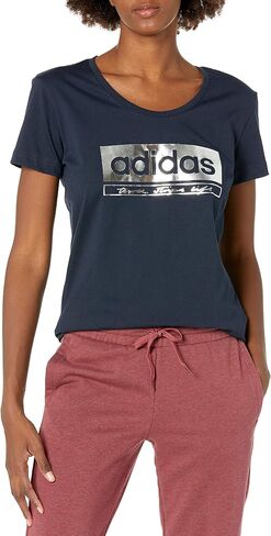 adidas Women's Foil Graphic Tee in Kuwait
