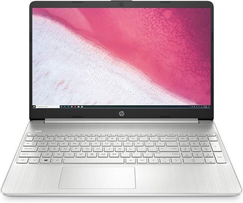 HP 15.6-inch HD Laptop, AMD Ryzen 3 3200U Processor, 8 GB RAM, 256 GB SSD, Windows 10 Home (15-ef0021nr, Natural Silver) in Saudi Arabia
