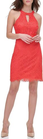 GUESS Women's Lace Halter Mini W/Keyhole in Saudi Arabia