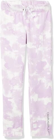 بنطال رياضي للفتيات من Calvin Klein مصنوع من الصوف بشعار Big Kid in Kuwait