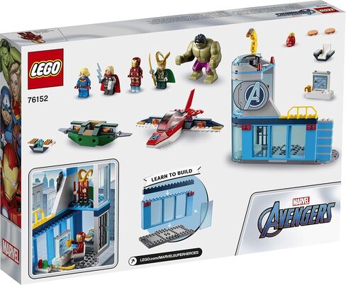 LEGO Marvel Avengers Wrath of Loki 76152 Building Toy with Marvel Avengers Minifigures and Tesseract; Great Gift for Kids Who Love Captain Marvel, Iron Man and Thor (223 Pieces) in Saudi Arabia
