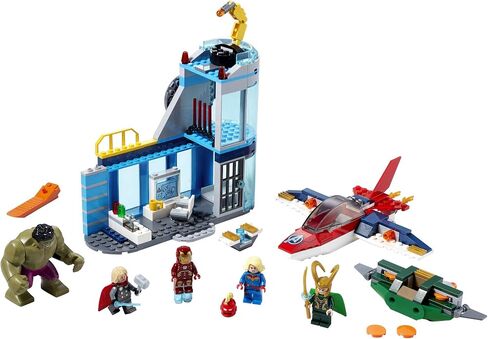 LEGO Marvel Avengers Wrath of Loki 76152 Building Toy with Marvel Avengers Minifigures and Tesseract; Great Gift for Kids Who Love Captain Marvel, Iron Man and Thor (223 Pieces) in Saudi Arabia