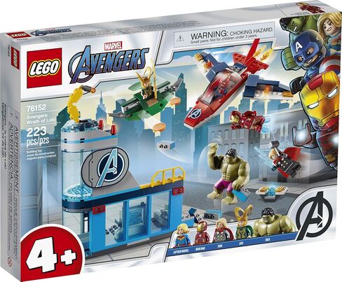 LEGO Marvel Avengers Wrath of Loki 76152 Building Toy with Marvel Avengers Minifigures and Tesseract; Great Gift for Kids Who Love Captain Marvel, Iron Man and Thor (223 Pieces) in Saudi Arabia