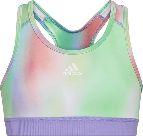 حمالة صدر بتقنية Aeroready مطبوعة بالكامل من adidas للفتيات in Kuwait