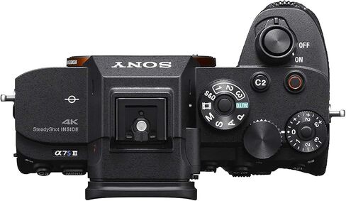 Sony a7S III Mirrorless Full Frame Camera Bundle with Extra Battery, Dually Charger, Backpack, 2X 64GB SDXC Memory Card, More | Sony Alpha 7S III in Saudi Arabia