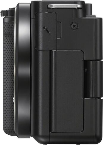 Sony ZV-E10 Mirrorless Camera with 16-50mm Lens Bundle Video Bundle + LED Video Light + Microphone + Extreme Speed 64GB Memory(21pc Bundle) (ILCZV-E10L/B) in Kuwait