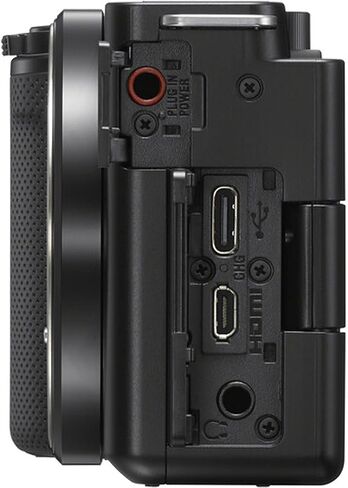 Sony ZV-E10 Mirrorless Camera with 16-50mm Lens Bundle Video Bundle + LED Video Light + Microphone + Extreme Speed 64GB Memory(21pc Bundle) (ILCZV-E10L/B) in Kuwait