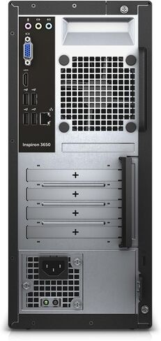 2016 Dell Inspiron 3650 Desktop Black (Intel Core i3-6100 Processor 3.70 GHz, 8GB DDR3L RAM, 1TB HDD, DVD, Wifi, Bluetooth, Windows 7/10 Professional) Keyboard/Mouse Included in Saudi Arabia