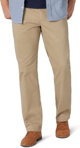 Lee Kansas City Khaki Regular Straight Active Stretch Casual Pant - 42 X 30 in Saudi Arabia