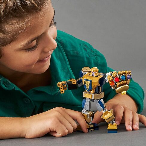 LEGO Marvel Avengers Thanos Mech 76141 Cool Action Building Toy for Kids with Mech Figure Thanos Minifigure (152 Pieces) in Saudi Arabia