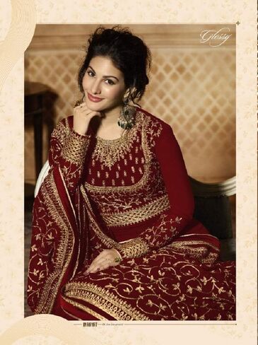 shopNstyle Ready to Wear Indian/Pakistani Ethnic Wear Bollywood Party/Wedding Wear Long Anarkali Suit Salwar Suit for Womens in Saudi Arabia