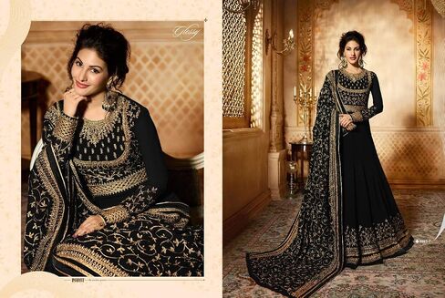 shopNstyle Ready to Wear Indian/Pakistani Ethnic Wear Bollywood Party/Wedding Wear Long Anarkali Suit Salwar Suit for Womens in Saudi Arabia