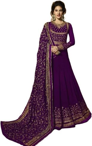 shopNstyle Ready to Wear Indian/Pakistani Ethnic Wear Bollywood Party/Wedding Wear Long Anarkali Suit Salwar Suit for Womens in Saudi Arabia