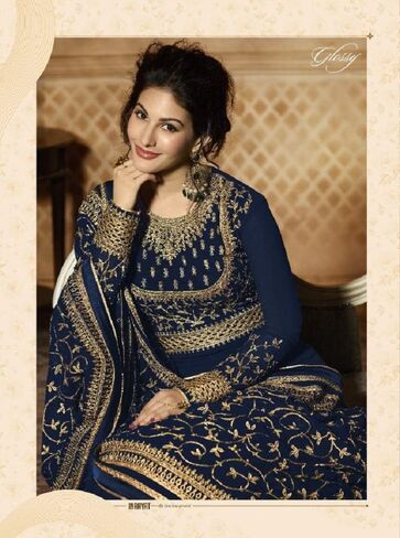 shopNstyle Ready to Wear Indian/Pakistani Ethnic Wear Bollywood Party/Wedding Wear Long Anarkali Suit Salwar Suit for Womens in Saudi Arabia