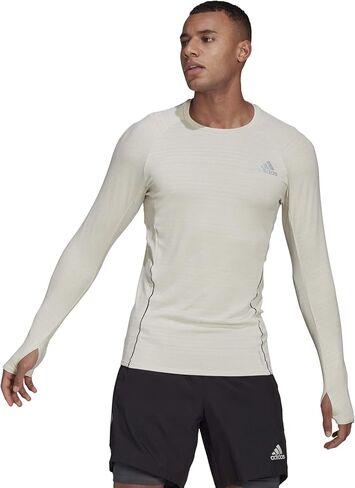 adidas Men's Adi Runner Long Sleeve Tee in Saudi Arabia